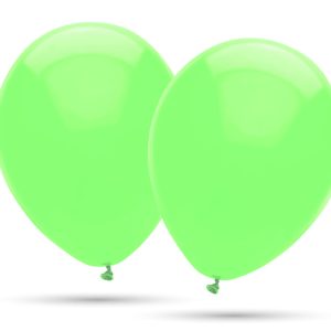 BOLSA GLOBOS 35CM BOLSA-SOLAPA 20 UDS DECOHEL, VERDE
