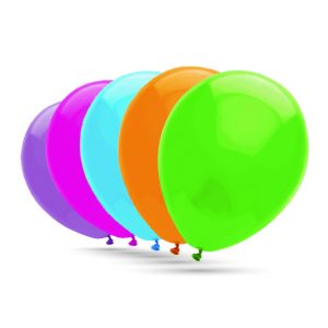 GLOBOS 18 CM ? BOLSA 100 UNIDADES PASTEL COLORES SURT,