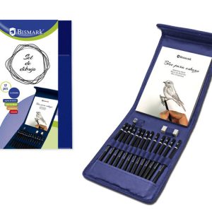 ESTUCHE PLEGABLE SET DE DIBUJO CON LAPICES