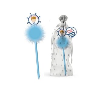 EXPOSITOR 12 BOLIGRAFO POMPON NI?O MI PRIMERA COMUNION