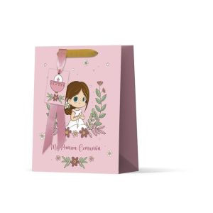 BOLSA DE PAPEL NI?A PRIMERA COMUNION