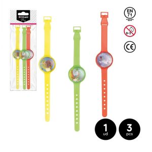 SURTIDO JUGUETES PARA PI?ATA RELOJES ANIMALES 3 UNIDADES