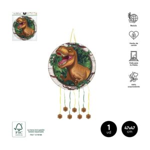 PI?ATA DINOSAURIO T,REX 47CM CARTON