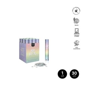 CA?ON CONFETI ESTRELLAS 30CM