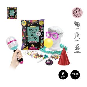 BOLSA DE COTILLON LUZ 8 PCS