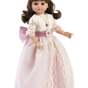 MU?ECA COMUNION FANY HABLADORA CON VELA MORENA