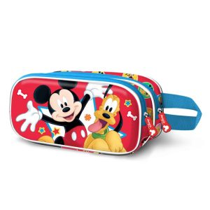 PORTATODO DOBLE 3D MICKEY MOUSE STAR