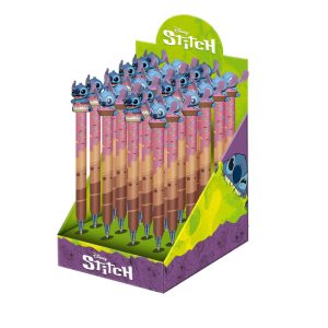 EXPOSITOR 24 BOLIGRAFOS BORRABLES LILO Y STITCH MUFFIN