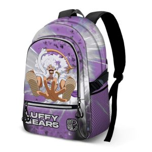 MOCHILA TRIPLE CREMALLERA ONE PIECE LUFFY GEAR 5