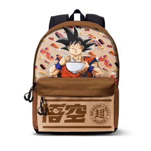 MOCHILA DOBLE CREMALLERA DRAGON BALL GOKU FOODIE