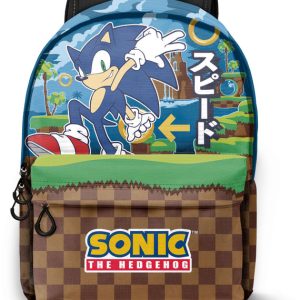 MOCHILA CON CREMALLERA FRONTAL SONIC GREENHILL