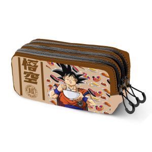 PORTATODO CUADRADO TRIPLE DRAGON BALL GOKU FOODIE