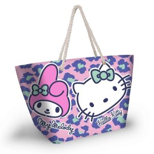 BOLSO DE PLAYA SOLEIL HELLO KITTY SAFARI