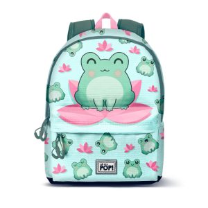 MOCHILA CON CREMALLERA FRONTAL OH MY POP! FROGGY