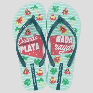 CHANCLAS IPANEMA + MR WONDERFUL CUANDO ESTOY PLAYA TALLA 38