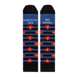 CALCETINES NO NECESITAS CAPA ERES INCREIBLE TALLA 42-46