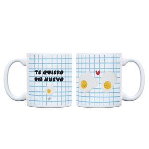 TAZA TE QUIERO UN HUEVO
