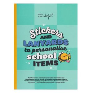 PEGATINAS Y CINTAS LANYARD PERSONALIZA EL MATERIAL ESCOLAR