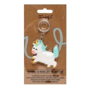 LLAVERO DE CAUCHO - UNICORN