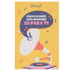 POSTAL CON GRABADOR DE MENSAJE AUDIO ESTE MENSAJE ES PARA T