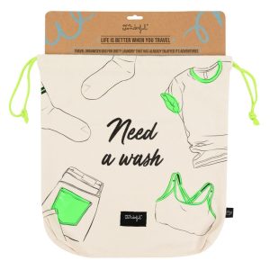 BOLSA ORGANIZADORA DE VIAJE PARA ROPA SUCIA - NEED A WASH