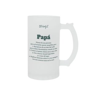 JARRA DE CERVEZA - DEFINICION PAPA