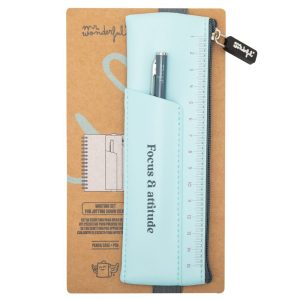 SET DE ESCRITURA AZUL - FOCUS & ATTITUDE