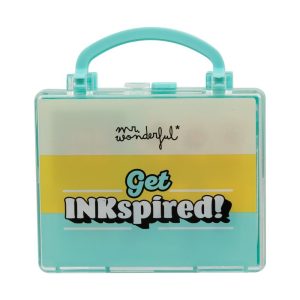 SET DE 6 SELLOS + TAMPON DE TINTA - GET INKSPIRED!