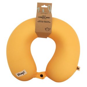 COJIN DE VIAJE - AMARILLO