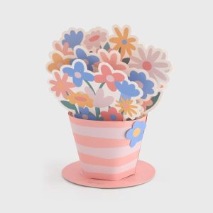 POSTAL RAMO DE FLORES - MUM, I LOVE YOU!