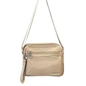 BOLSO CUADRADO MUJER JAVIER LARRAINZAR CAMEL