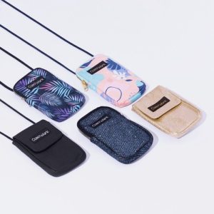 BOLSO PARA TELEFONO 9,5X17X2CM CORDON AJUSTABLE SURTIDOS