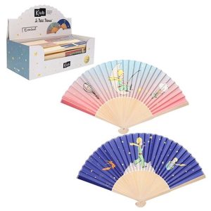 EXP, 24 ABANICOS DE BAMBU SURTIDOS EL PRINCIPITO