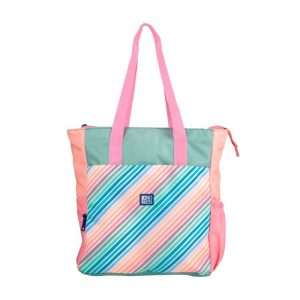 BOLSO TOTE BAG CONVERTIBLE COLOR BLOCK