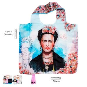 BOLSA PLEGABLE FRIDA 40X52 POLIESTER