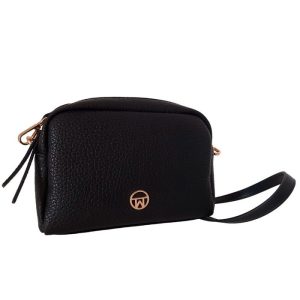 BOLSO BANDOLERA NEGRO SERIE ABEDUL