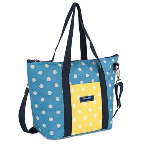 BOLSO SHOPPING ISOTERMICO ASA Y BANDOLERA HELSINKI AMARILLO