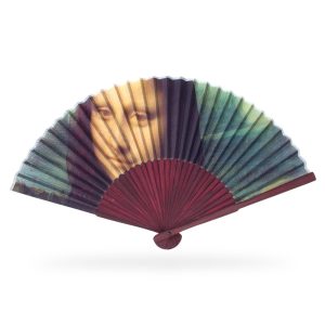 ABANICO LEONARDO DA VINCI MONA LISA