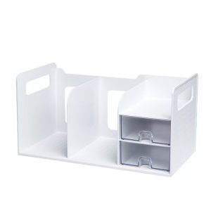 ORGANIZADOR LIBROS CON CAJONES SYSMAX BOOK RACK BLANCO