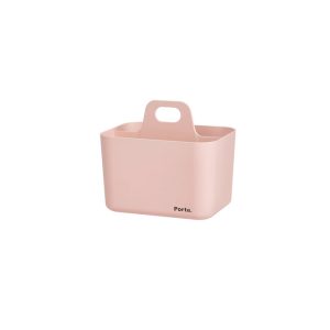 ORGANIZADOR ESCRITORIO CON ASA LITEM PORTA MINI ROSA