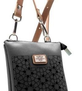 BOLSITO BANDOLERA PORTAMOVIL PIEL CREMALLERA LASER 17,5X13