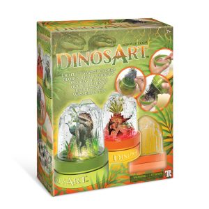 DINOSART BOLAS DE NIEVE LUMINOSAS