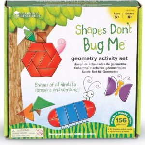 JUEGO SET ACTIVIDAS GEOMETRIA SHAPES DON?T BUG ME