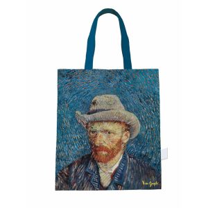 BOLSA DE TELA ALGODON AUTORRETRATO DE VAN GOGH