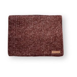 CUELLO CARAMELO ANCHO MARRON