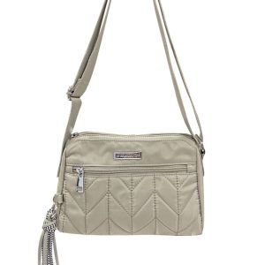 BOLSO ESPIGA MUJER JAVIER LARRAINZAR GRIS