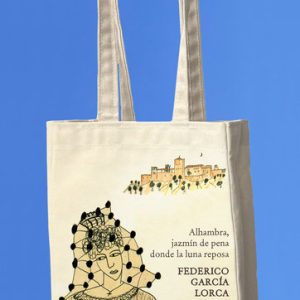 BOLSA TELA DAMA FEDERICO GARCIA LORCA