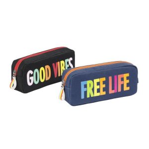 PORTATODO RAINBOW VIBES 21X9X5CM SURTIDOS