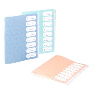 CARPETA CLASIFICADORA A4 PP 8 POSICIONES ART DECO SURTIDAS