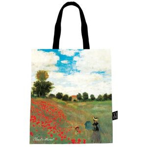 BOLSA DE TELA ALGODON AMAPOLA MONET